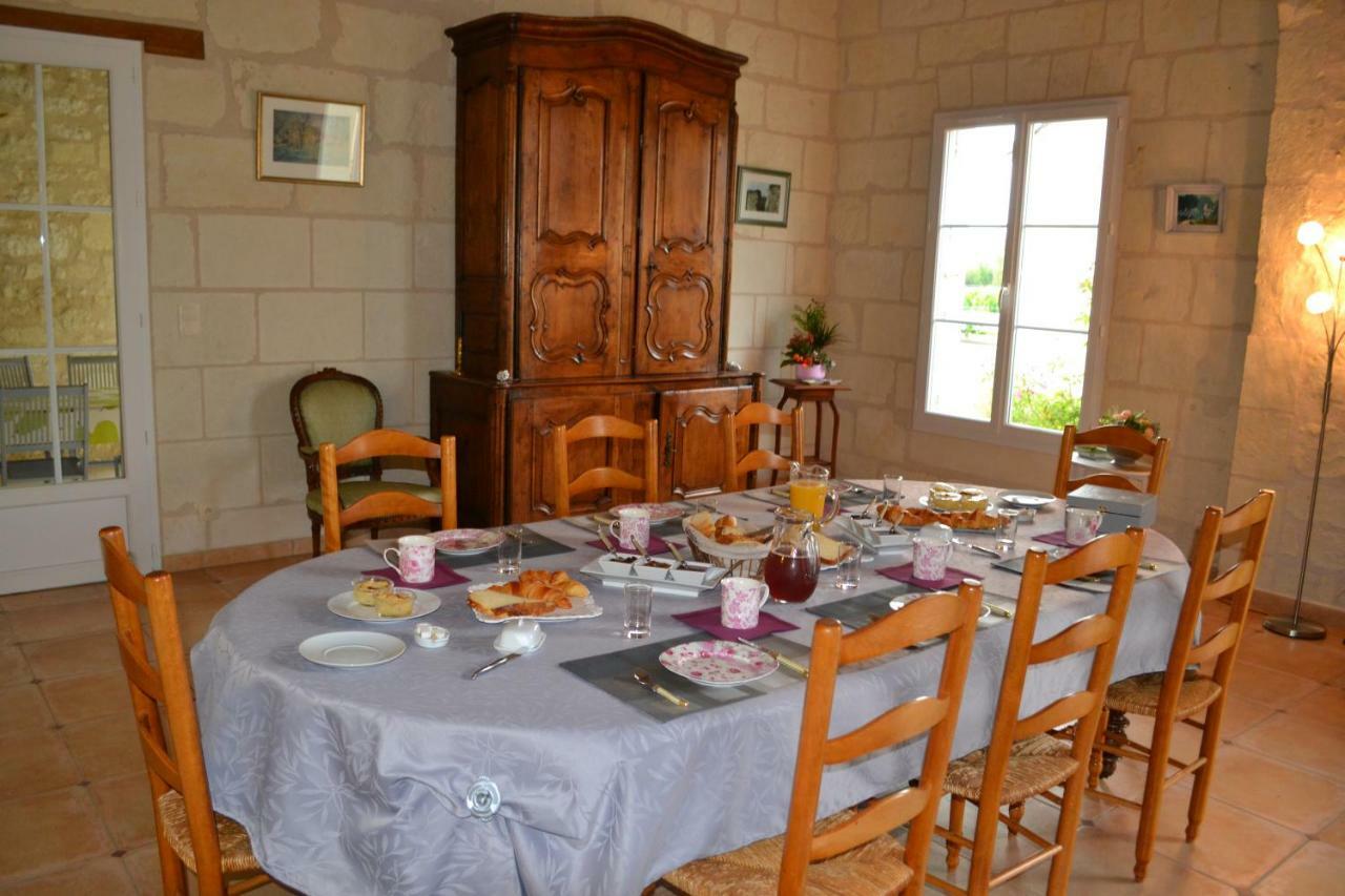Les Chambres D Hotes Du Lavoir Restigné Εξωτερικό φωτογραφία